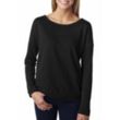 Next Level The Terry Long-Sleeve Scoop Tee | https://www.bestnamebadges.com