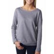 Next Level The Terry Long-Sleeve Scoop Tee | https://www.bestnamebadges.com