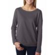 Next Level The Terry Long-Sleeve Scoop Tee | https://www.bestnamebadges.com
