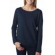 Next Level The Terry Long-Sleeve Scoop Tee | https://www.bestnamebadges.com