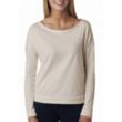 Next Level The Terry Long-Sleeve Scoop Tee | https://www.bestnamebadges.com