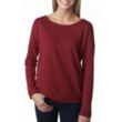 Next Level The Terry Long-Sleeve Scoop Tee | https://www.bestnamebadges.com