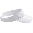 Anvil 3-Panel Low-Profile Twill Visor - Dark/All | https://www.bestnamebadges.com