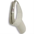 Anvil 3-Panel Low-Profile Twill Visor - Dark/All | https://www.bestnamebadges.com
