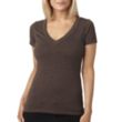 Next Level Women's CVC Deep V-Neck Tee | https://www.bestnamebadges.com