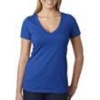 Next Level Women's CVC Deep V-Neck Tee | https://www.bestnamebadges.com