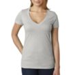 Next Level Women's CVC Deep V-Neck Tee | https://www.bestnamebadges.com