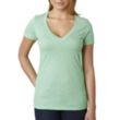 Next Level Women's CVC Deep V-Neck Tee | https://www.bestnamebadges.com