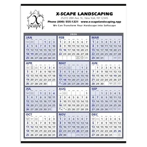 Triumph® Calendars Span-A-Year Calendar | https://www.bestnamebadges.com