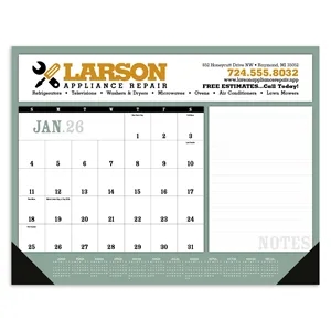 Triumph® Calendars Notes Desk Pad with Vinyl Corners | https://www.bestnamebadges.com