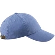 Adams 6-Panel Washed Pigment-Dyed Cap - Dark/All | https://www.bestnamebadges.com