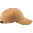 Adams 6-Panel Washed Pigment-Dyed Cap - Dark/All | https://www.bestnamebadges.com
