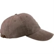 Adams 6-Panel Washed Pigment-Dyed Cap - Dark/All | https://www.bestnamebadges.com