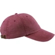 Adams 6-Panel Washed Pigment-Dyed Cap - Dark/All | https://www.bestnamebadges.com