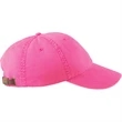 Adams 6-Panel Washed Pigment-Dyed Cap - Dark/All | https://www.bestnamebadges.com