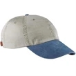 Adams 6-Panel Washed Pigment-Dyed Cap - Dark/All | https://www.bestnamebadges.com