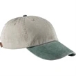 Adams 6-Panel Washed Pigment-Dyed Cap - Dark/All | https://www.bestnamebadges.com