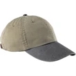 Adams 6-Panel Washed Pigment-Dyed Cap - Dark/All | https://www.bestnamebadges.com