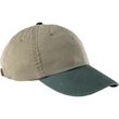 Adams 6-Panel Washed Pigment-Dyed Cap - Dark/All | https://www.bestnamebadges.com