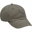 Adams 6-Panel Washed Pigment-Dyed Cap - Dark/All | https://www.bestnamebadges.com
