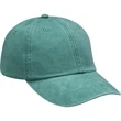 Adams 6-Panel Washed Pigment-Dyed Cap - Dark/All | https://www.bestnamebadges.com