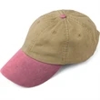 Adams 6-Panel Washed Pigment-Dyed Cap - Dark/All | https://www.bestnamebadges.com