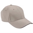Adams 6-Panel Moisture Management Sandwich Cap - Dark/All | https://www.bestnamebadges.com