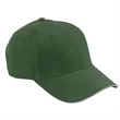 Adams 6-Panel Moisture Management Sandwich Cap - Dark/All | https://www.bestnamebadges.com