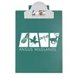 Garyline® Round Top Letter Clipboard | https://www.bestnamebadges.com