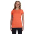 LA T Sportswear Junior's Ringspun Longer Length T-Shirt | https://www.bestnamebadges.com