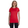 LA T Sportswear Junior's Ringspun Longer Length T-Shirt | https://www.bestnamebadges.com