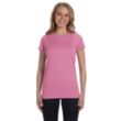 LA T Sportswear Junior's Ringspun Longer Length T-Shirt | https://www.bestnamebadges.com