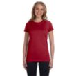 LA T Sportswear Junior's Ringspun Longer Length T-Shirt | https://www.bestnamebadges.com