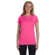 LA T Sportswear Junior's Ringspun Longer Length T-Shirt | https://www.bestnamebadges.com