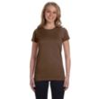 LA T Sportswear Junior's Ringspun Longer Length T-Shirt | https://www.bestnamebadges.com