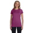 LA T Sportswear Junior's Ringspun Longer Length T-Shirt | https://www.bestnamebadges.com