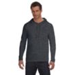 Anvil Ringspun Long-Sleeve Hooded T-Shirt | https://www.bestnamebadges.com