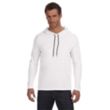 Anvil Ringspun Long-Sleeve Hooded T-Shirt | https://www.bestnamebadges.com