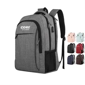 Travel Business Laptop Backpack with USB Charging Port