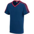 Augusta Get Rowdy Shoulder Stripe Tee | https://www.bestnamebadges.com