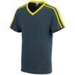 Augusta Get Rowdy Shoulder Stripe Tee | https://www.bestnamebadges.com