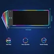 LED Wireless Charging RGB Gaming Mouse Pad 15W | https://www.bestnamebadges.com
