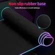 LED Wireless Charging RGB Gaming Mouse Pad 15W | https://www.bestnamebadges.com