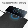Mouse Pad with 15W Fast Wireless Charger | https://www.bestnamebadges.com