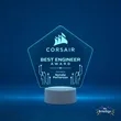mr.BriteSign LED Acrylic Sign - Pentagon | https://www.bestnamebadges.com