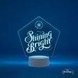 mr.BriteSign LED Acrylic Sign - Pentagon | https://www.bestnamebadges.com