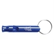 Aluminum Metal Whistle Key Chain | https://www.bestnamebadges.com
