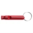 Aluminum Metal Whistle Key Chain | https://www.bestnamebadges.com