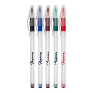 Union Printed - Classic Frosted Stick Pen with Grip 