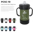 Polar Camel 10oz Stainless Steel Sippy Cups | https://www.bestnamebadges.com